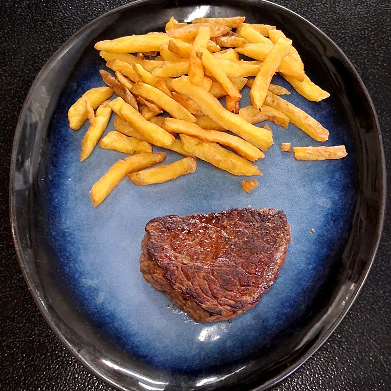 Produit Mini Pièce du Boucher, Frites