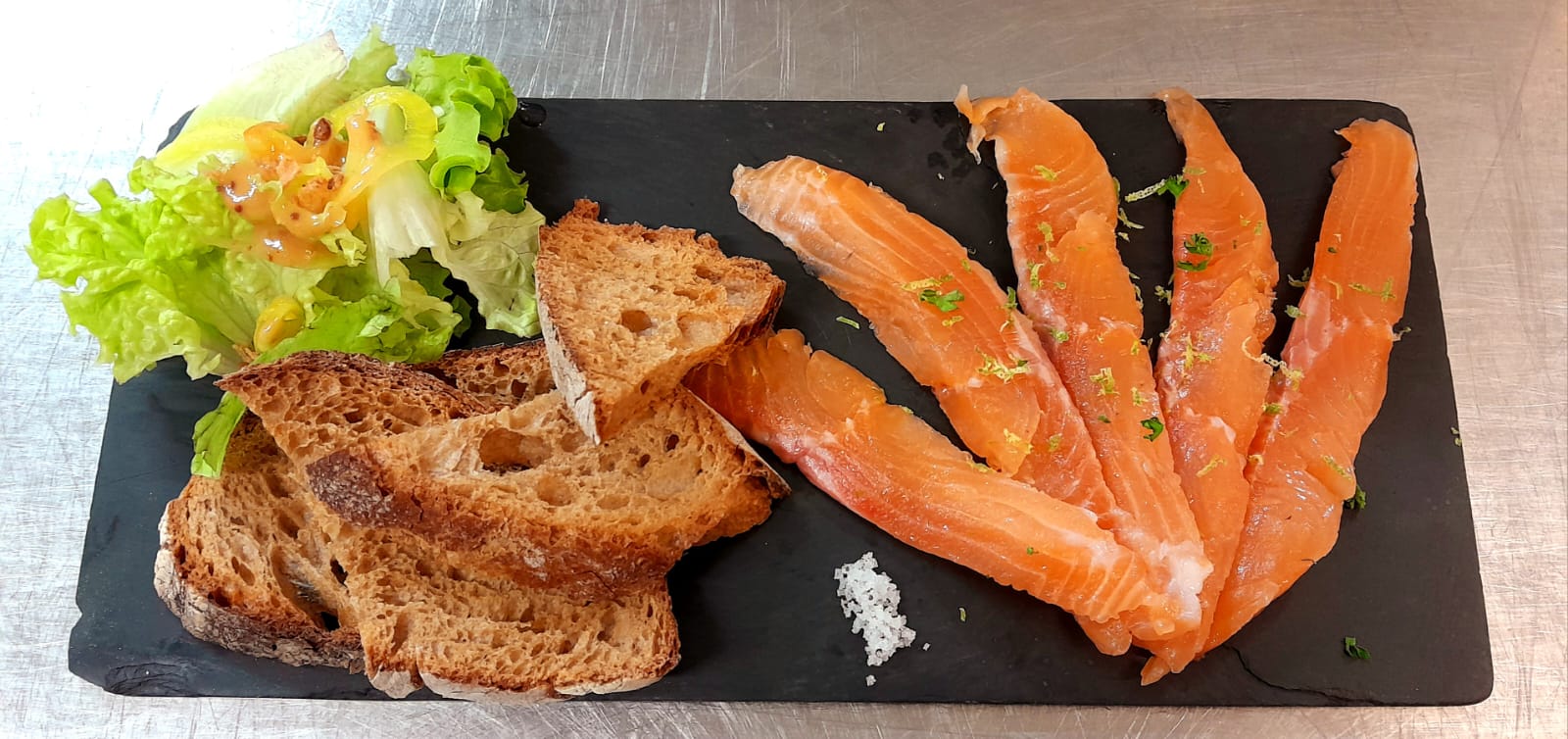 Produit Gravlax de Truite Arc-en-Ciel
