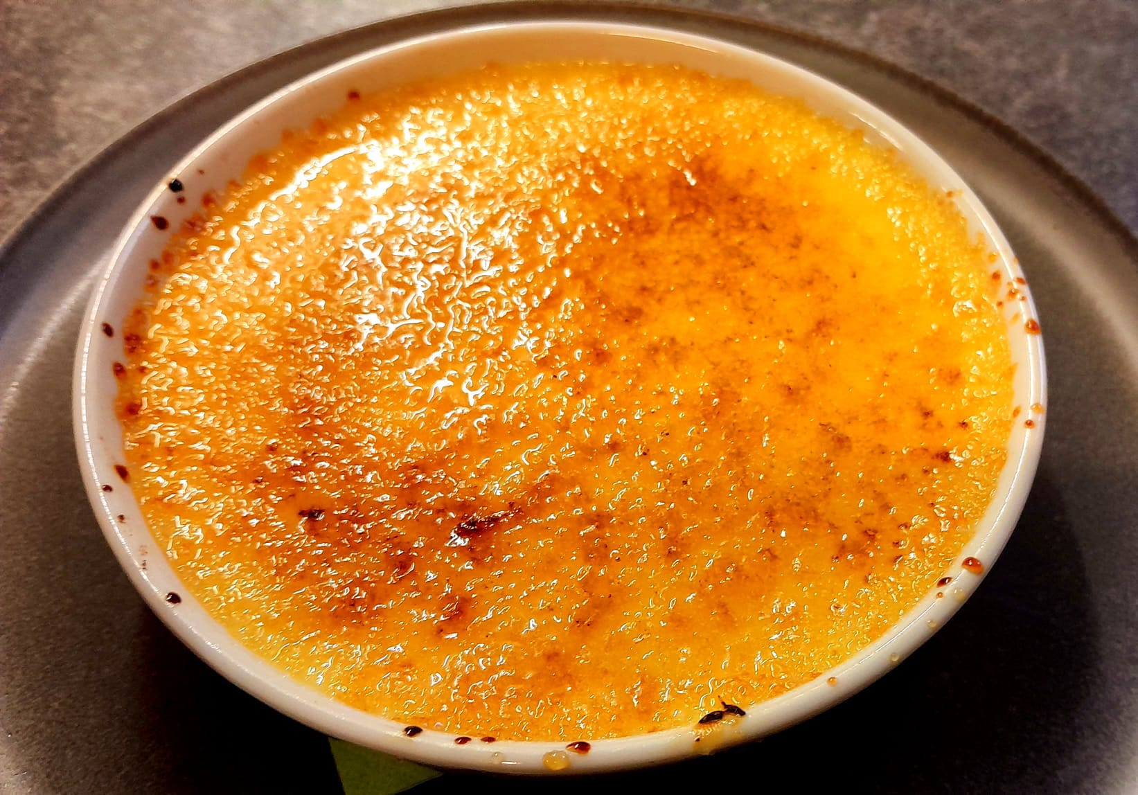 Produit Crème Brulée au Sapin