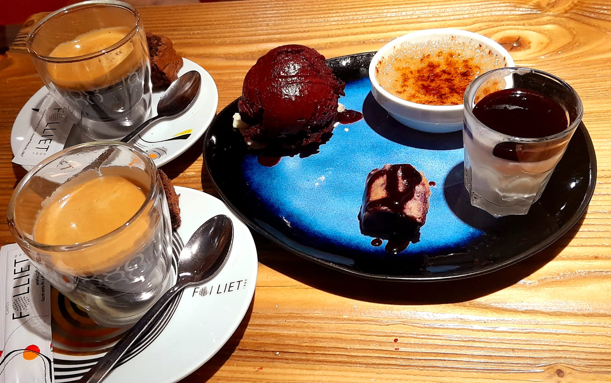 Produit Café gourmand Myrtille